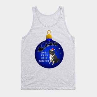 Have A Border Collie Christmas Tank Top